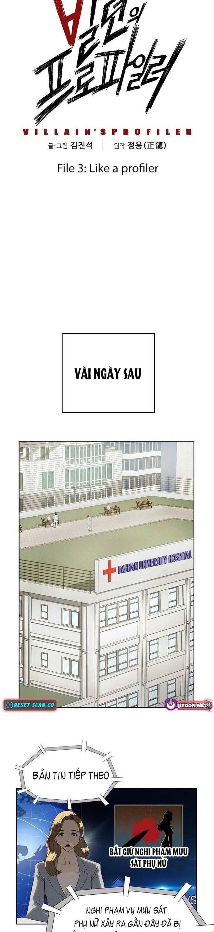 Đọc Vị Ác Nhân Chap 3 - Next Chap 4
