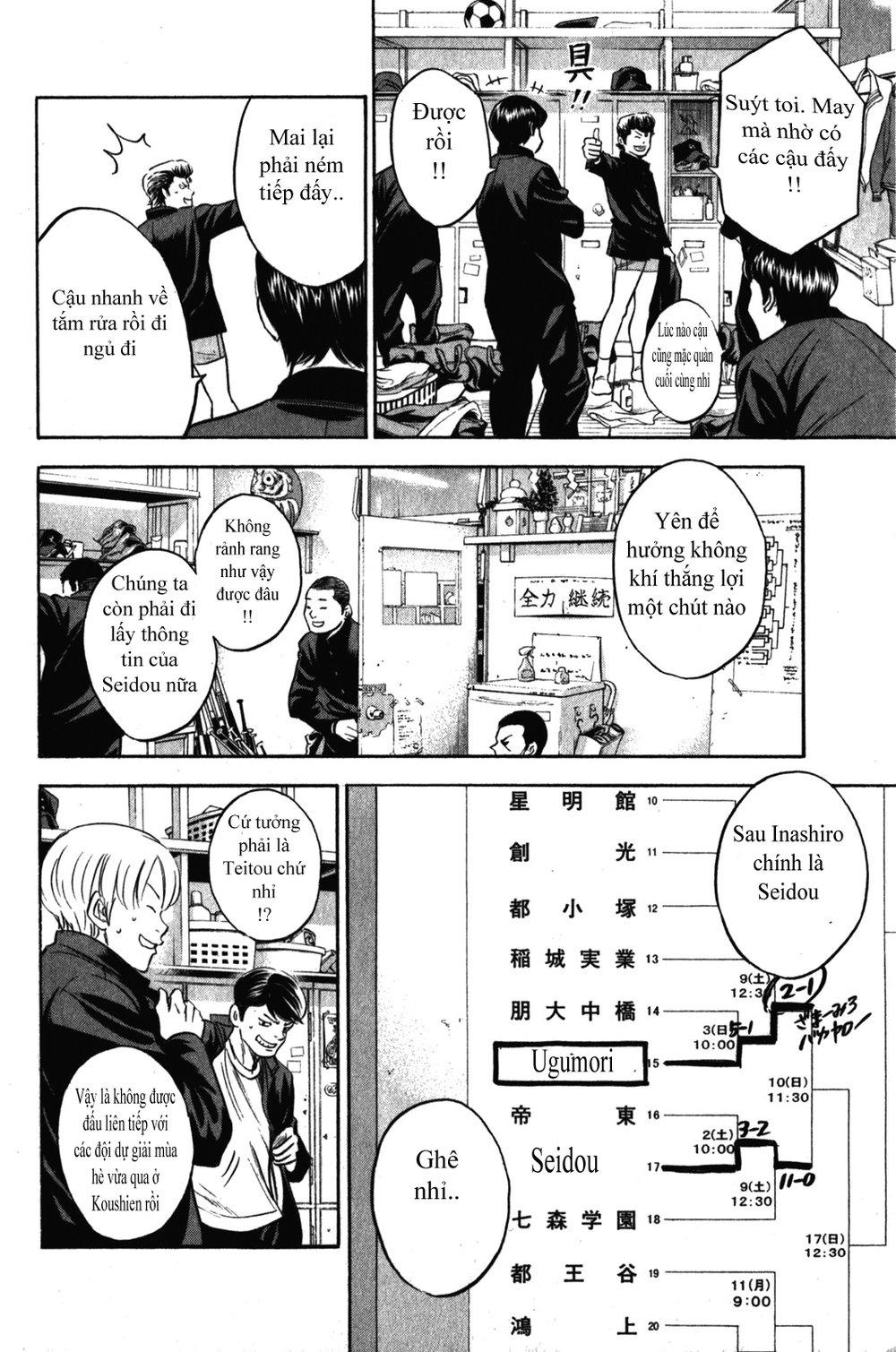 Đội Bóng Chày Siêu Đẳng Chap 271 - Next Chap 272