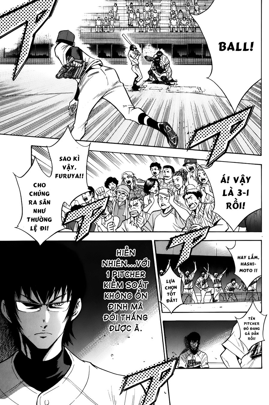 Đội Bóng Chày Siêu Đẳng Chap 74 - Next Chap 75