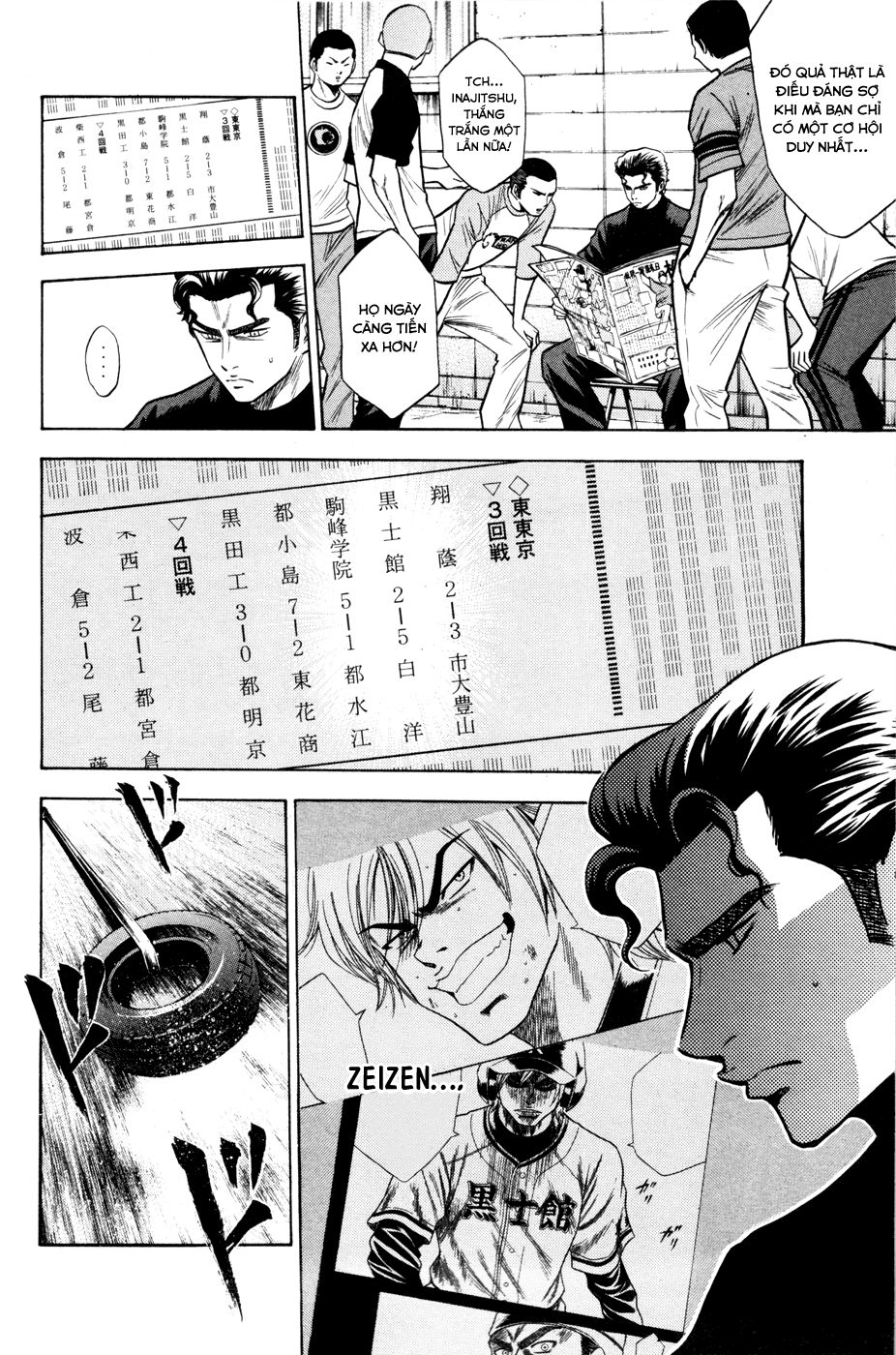 Đội Bóng Chày Siêu Đẳng Chap 94 - Next Chap 95