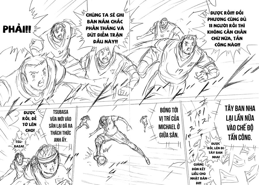 Đội Trưởng Tsubasa - Mặt Trời Mọc - Chung Kết Chap 34 - Next Chap 35