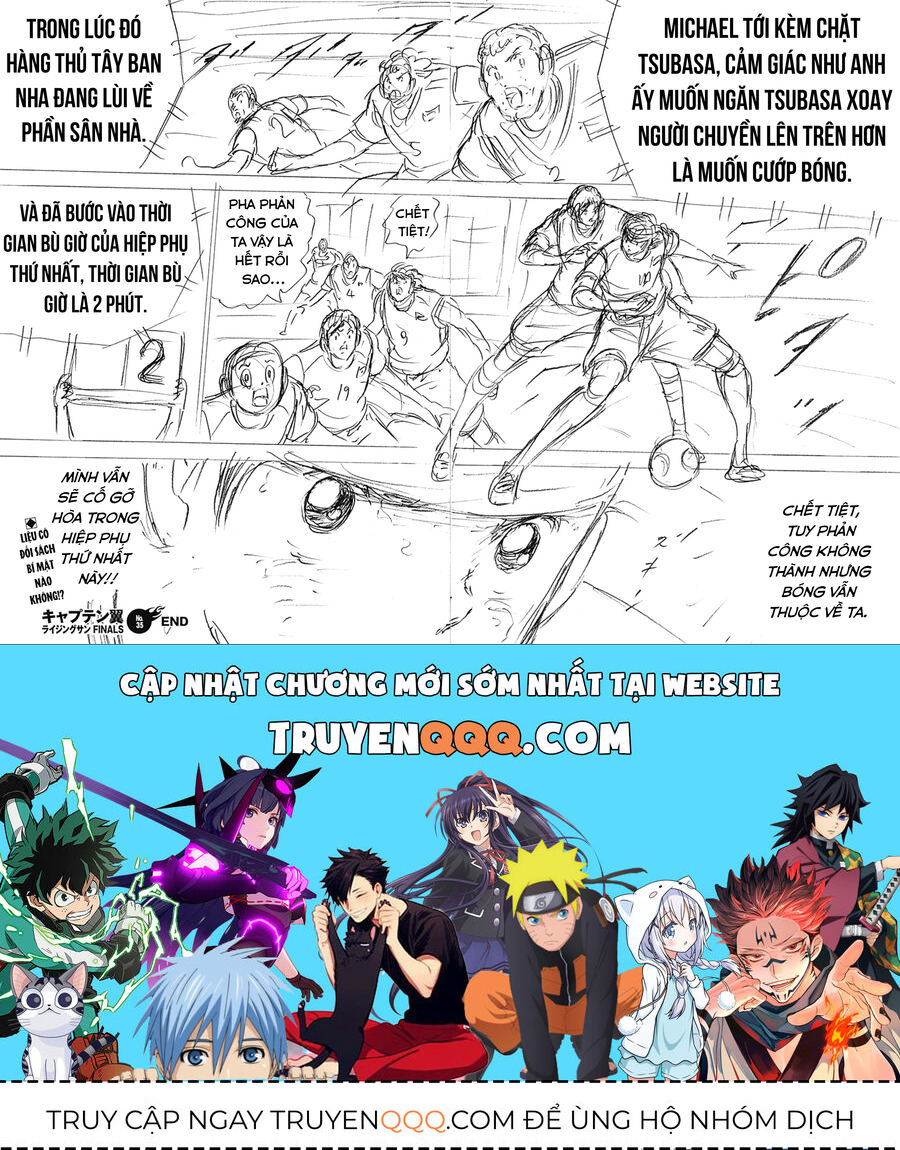Đội Trưởng Tsubasa - Mặt Trời Mọc - Chung Kết Chap 35 - Next Chap 36