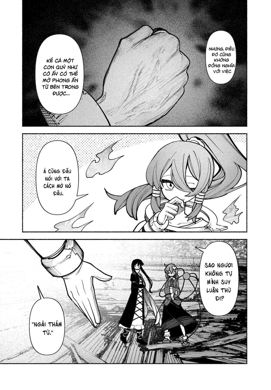 Đông Phương Trí Linh Kỳ Truyện ~ Thám Tử Bất Tuân Satori Chap 37 - Next Chap 38