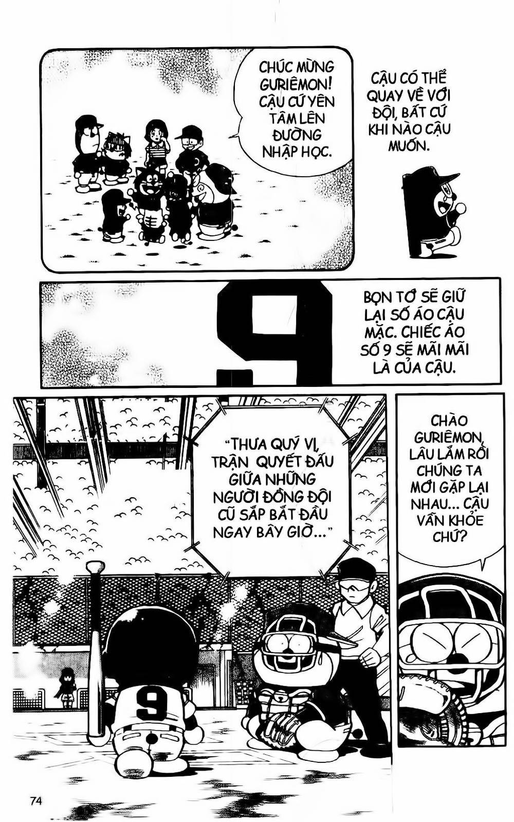 Doraemon Bóng Chày Chap 36 - Next Chap 37