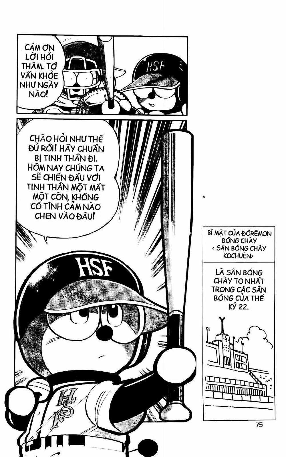 Doraemon Bóng Chày Chap 36 - Next Chap 37