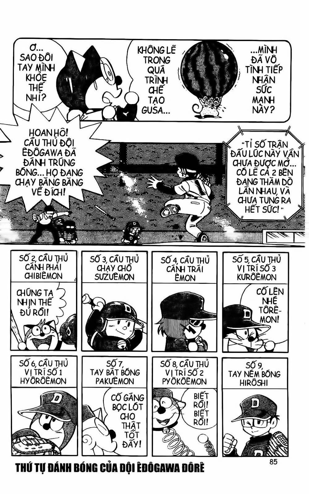 Doraemon Bóng Chày Chap 36 - Next Chap 37