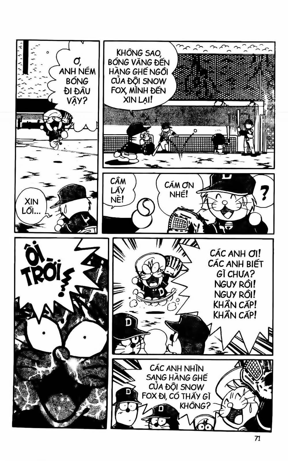 Doraemon Bóng Chày Chap 36 - Next Chap 37