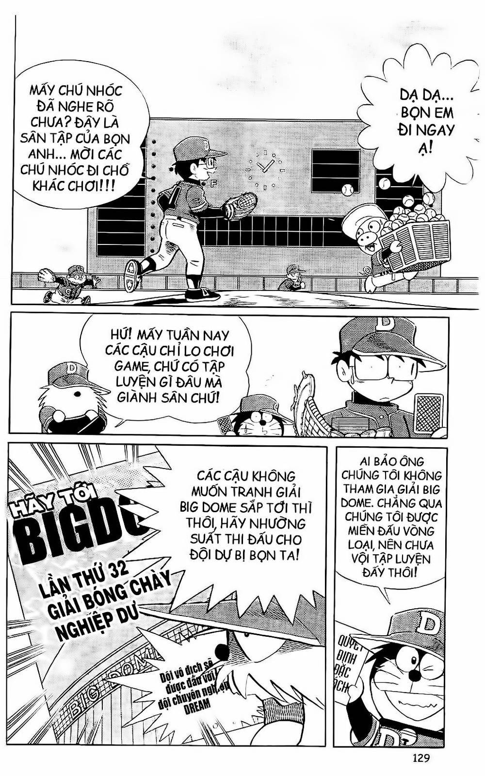 Doraemon Bóng Chày Chap 50 - Next Chap 51