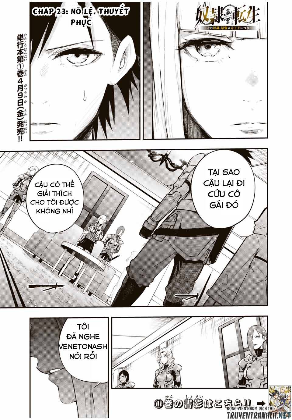 Dorei Tensei: Sono Dorei, Saikyou No Moto Ouji Ni Tsuki Chap 23 - Next Chap 24
