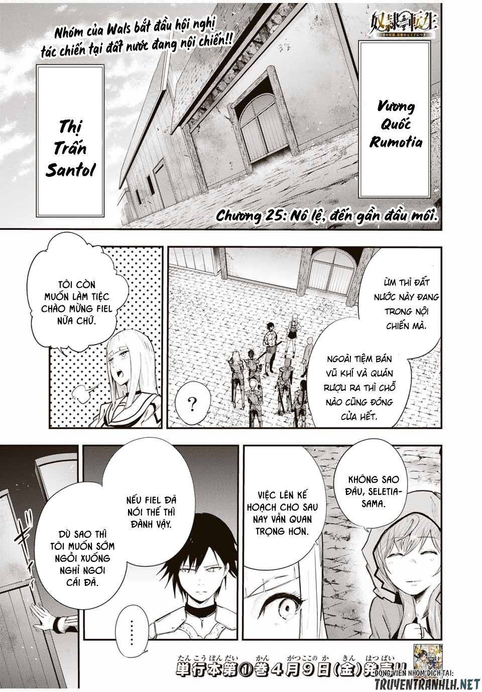 Dorei Tensei: Sono Dorei, Saikyou No Moto Ouji Ni Tsuki Chap 25 - Next Chap 26