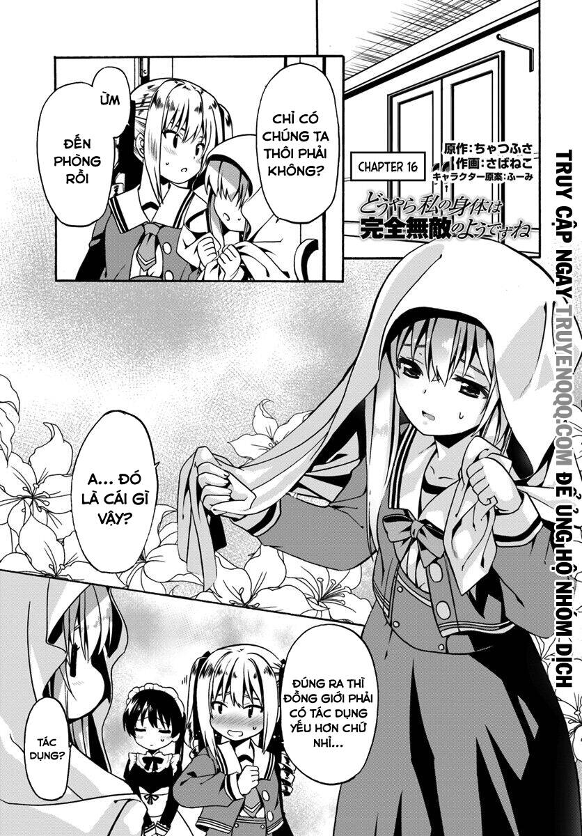 Douyara Watashi No Karada Wa Kanzen Muteki No You Desu Ne Chap 16 - Next Chap 17