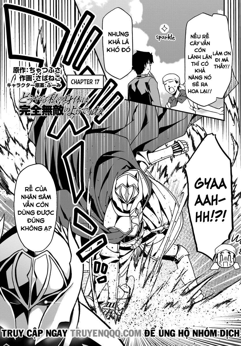 Douyara Watashi No Karada Wa Kanzen Muteki No You Desu Ne Chap 17 - Next Chap 18