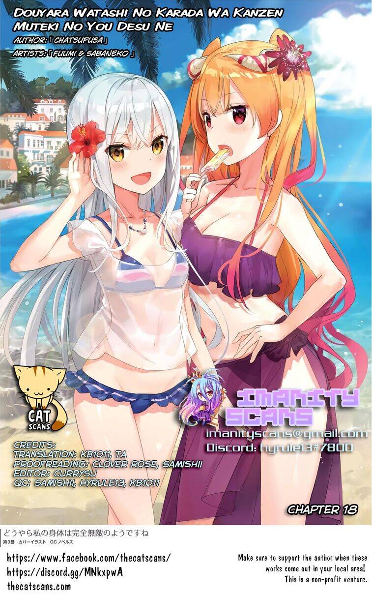 Douyara Watashi No Karada Wa Kanzen Muteki No You Desu Ne Chap 185 - Next Chap 186
