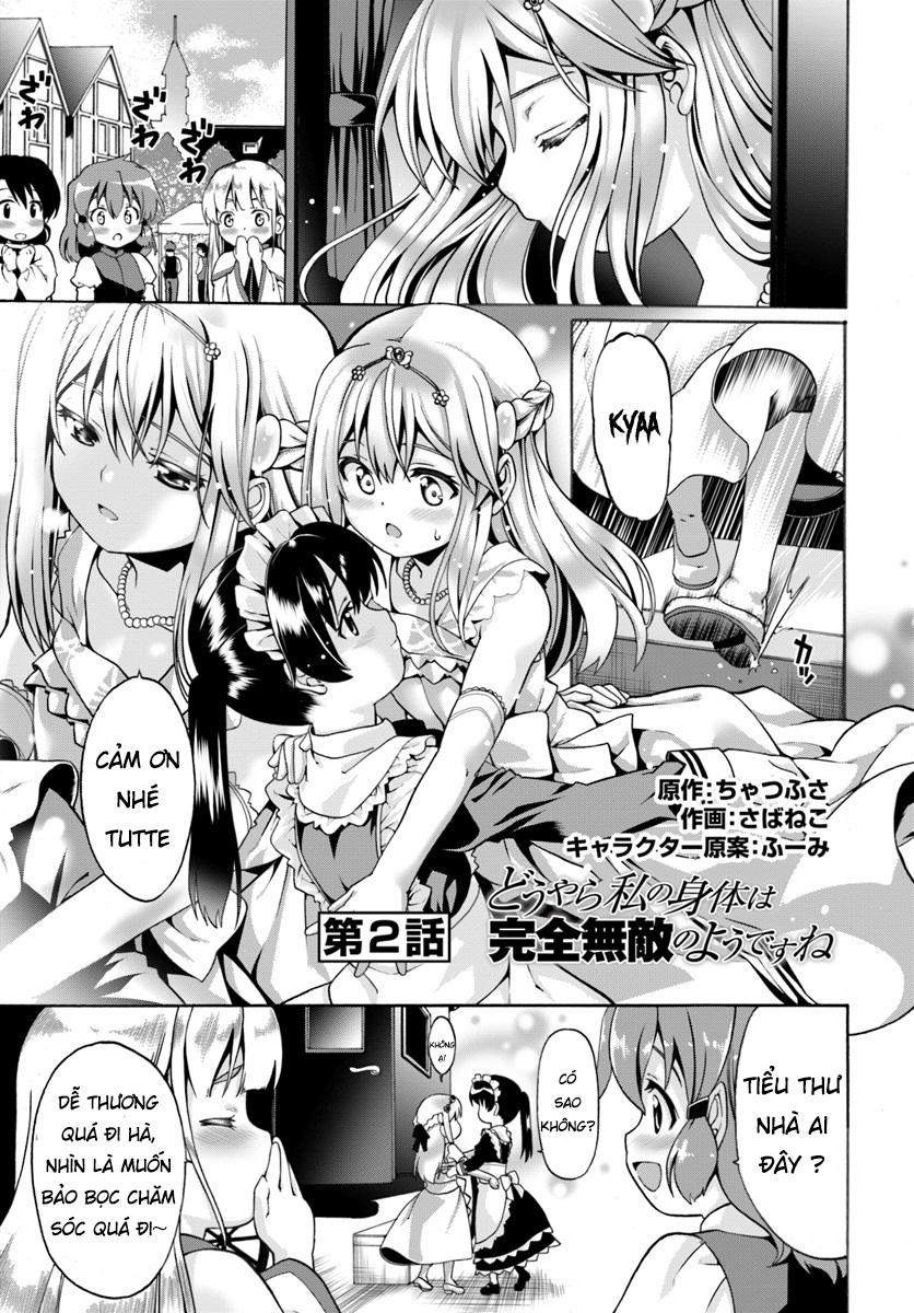 Douyara Watashi No Karada Wa Kanzen Muteki No You Desu Ne Chap 2 - Next Chap 3