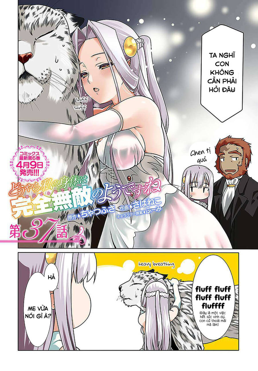 Douyara Watashi No Karada Wa Kanzen Muteki No You Desu Ne Chap 37 - Next Chap 38