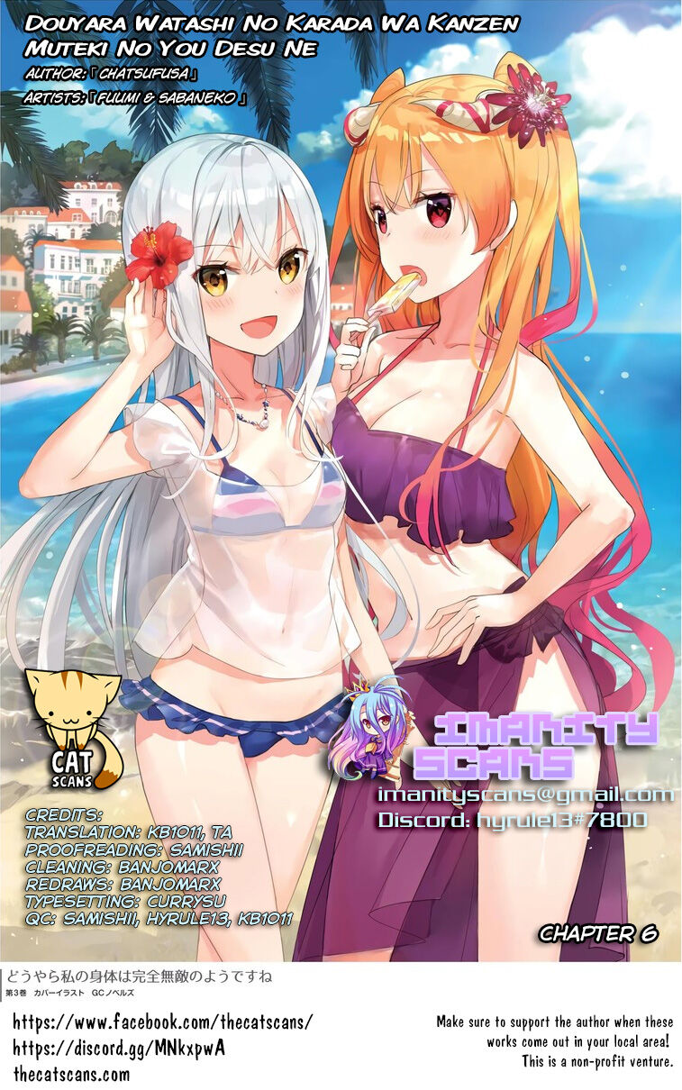 Douyara Watashi No Karada Wa Kanzen Muteki No You Desu Ne Chap 6 - Next Chap 7