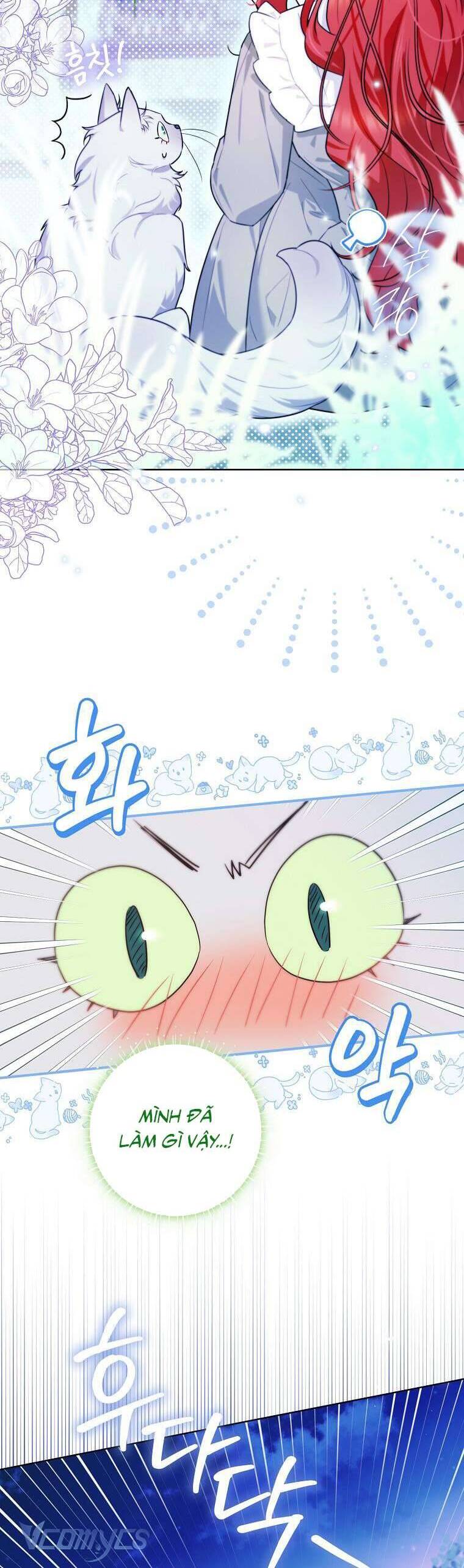 Dù Là Ác Nữ Nhưng Tôi Vẫn Phải Chăm Sóc Mèo Chap 13 - Next Chap 14