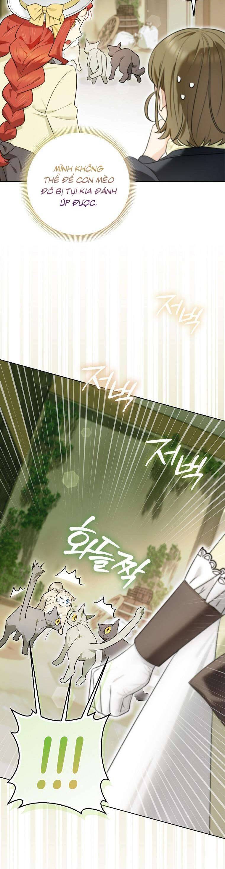 Dù Là Ác Nữ Nhưng Tôi Vẫn Phải Chăm Sóc Mèo Chap 13 - Next Chap 14