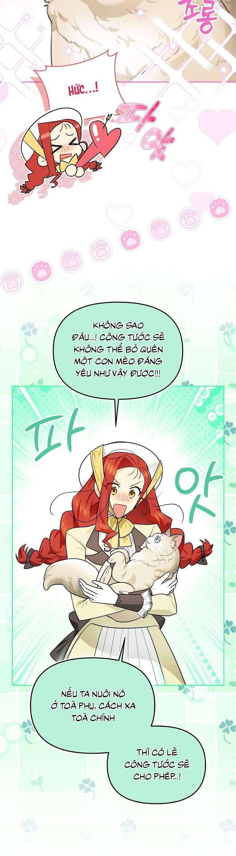 Dù Là Ác Nữ Nhưng Tôi Vẫn Phải Chăm Sóc Mèo Chap 13 - Next Chap 14
