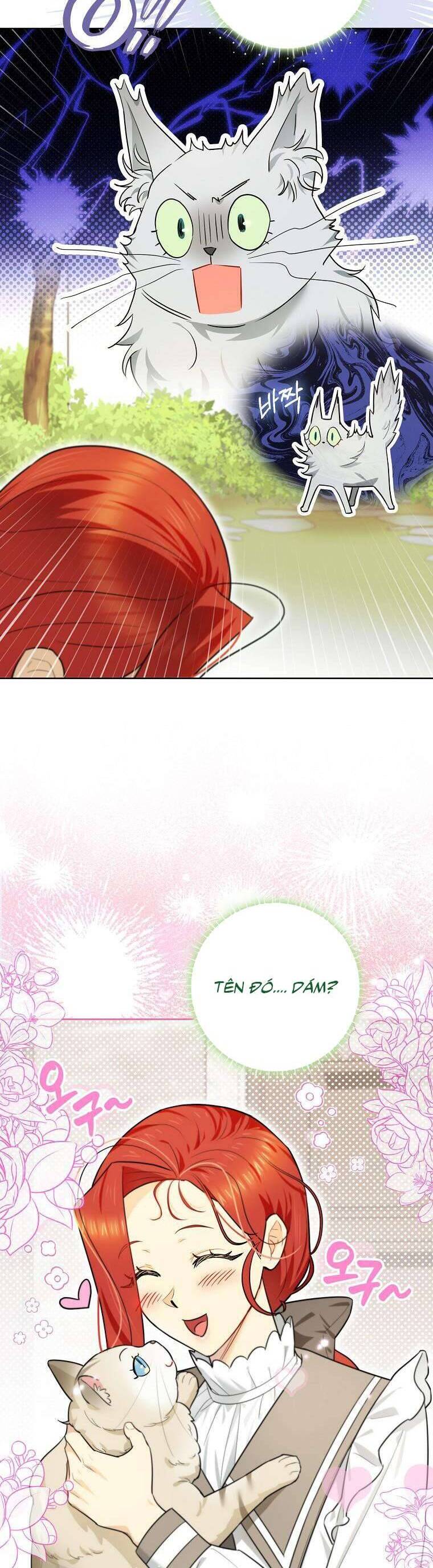 Dù Là Ác Nữ Nhưng Tôi Vẫn Phải Chăm Sóc Mèo Chap 13 - Next Chap 14