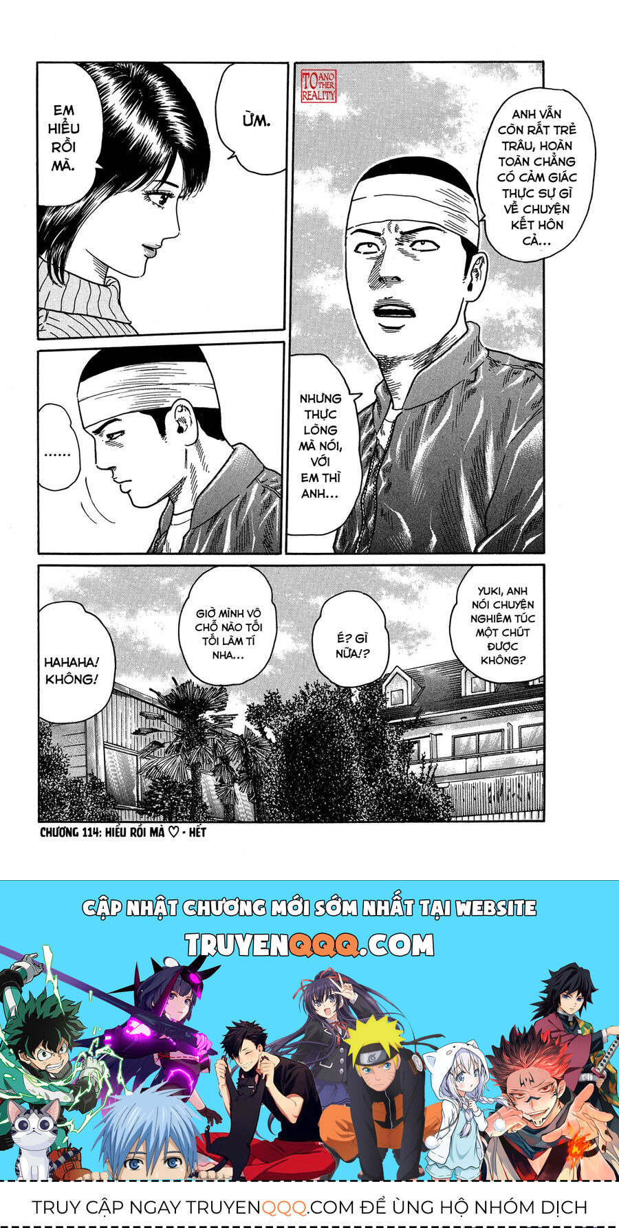Dù Thế Nào Đi Nữa / Đó Là Tình Bạn Naniwa Chap 114 - Next Chap 115