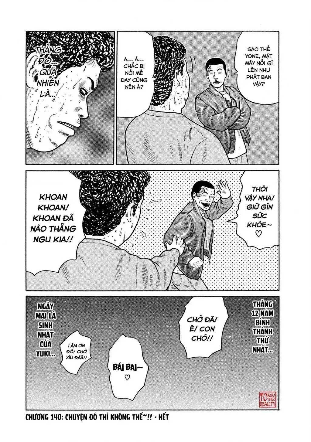 Dù Thế Nào Đi Nữa / Đó Là Tình Bạn Naniwa Chap 140 - Next Chap 141