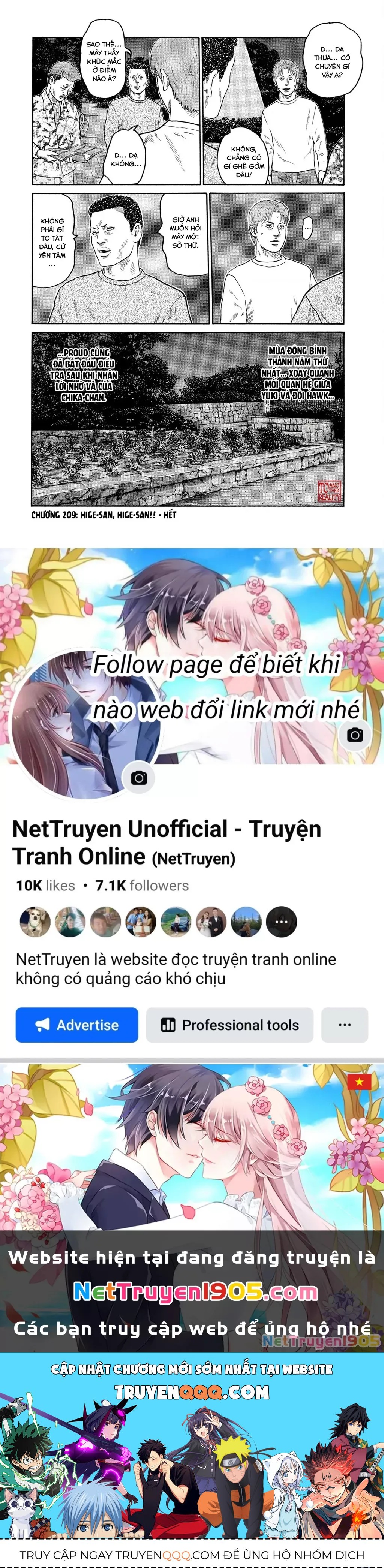 Dù Thế Nào Đi Nữa / Đó Là Tình Bạn Naniwa Chap 209 - Next Chap 210