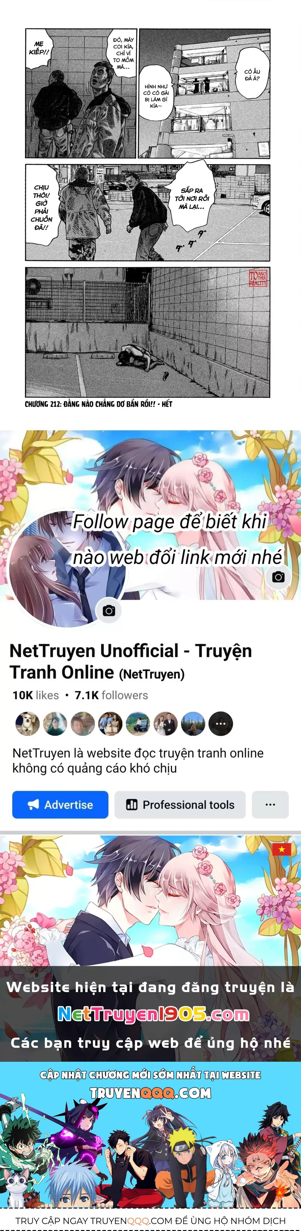 Dù Thế Nào Đi Nữa / Đó Là Tình Bạn Naniwa Chap 212 - Next Chap 213