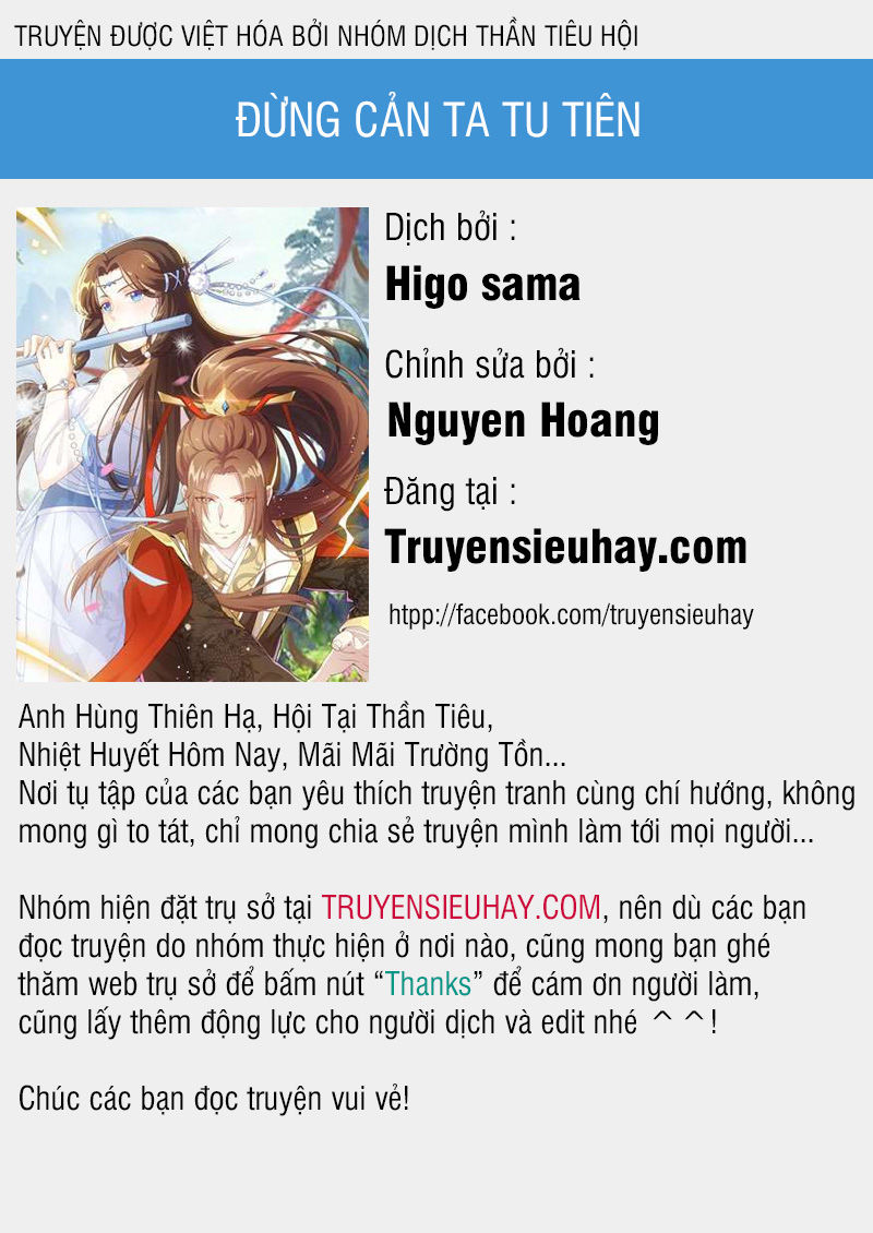 Đừng Cản Ta Tu Tiên Chap 2 - Next Chap 3