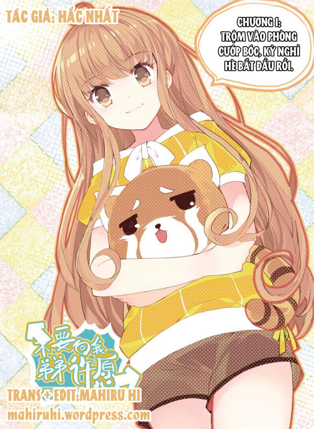 Đừng Đến Xin Điều Ước Từ Em Trai Tôi! Chap 1 - Next Chap 2