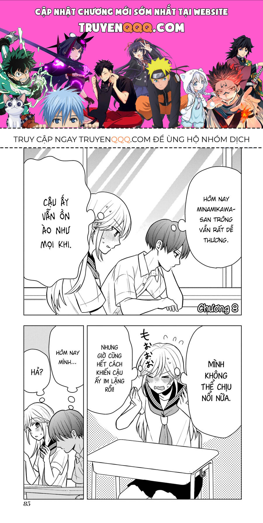 Đừng Nghĩ Thế Nữa Mà, Takamori-Kun! Chap 8 - Next Chap 9