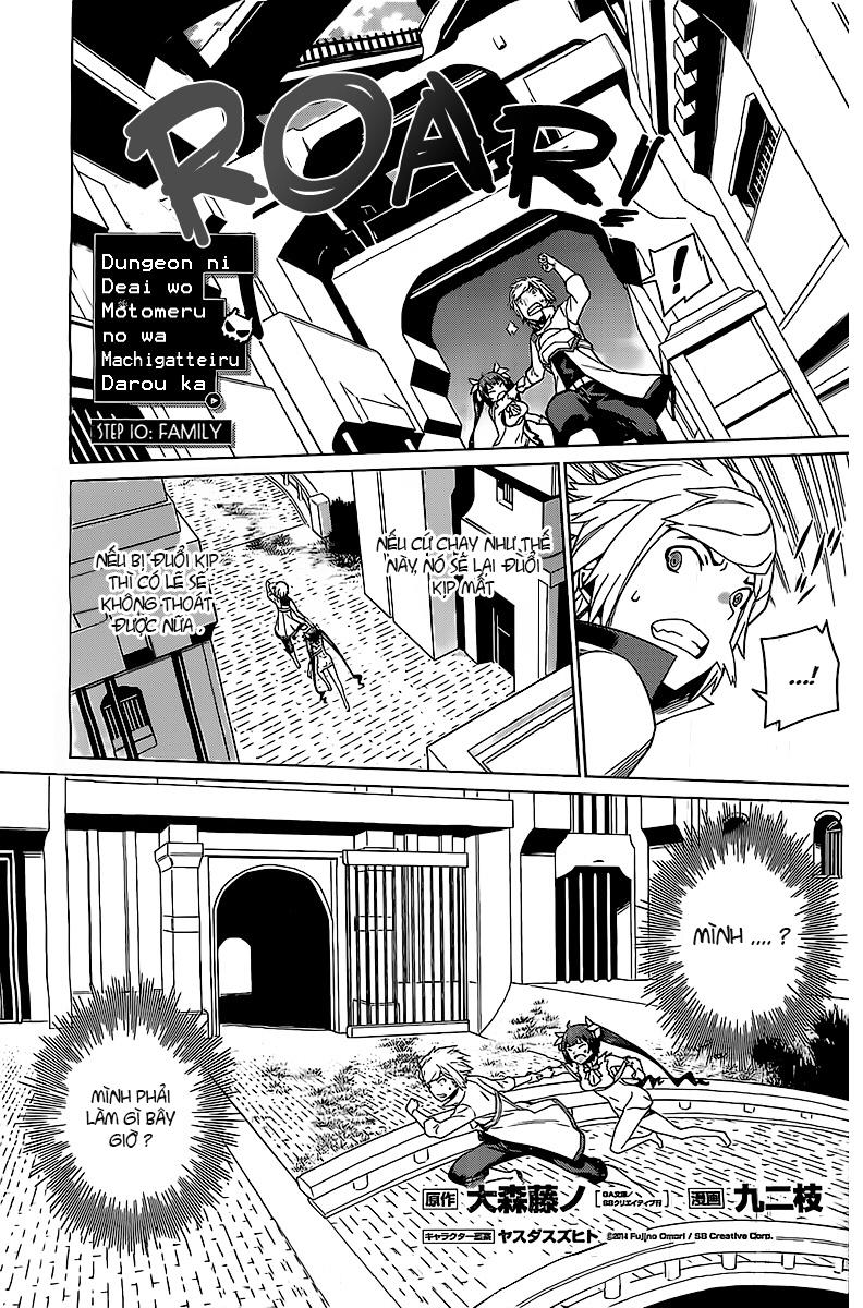 Dungeon Ni Deai O Motomeru No Wa Machigatte Iru Darou Ka Chap 10 - Next Chap 11