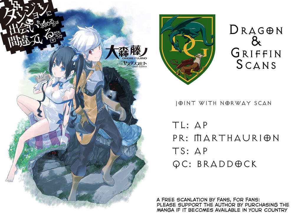 Dungeon Ni Deai O Motomeru No Wa Machigatte Iru Darou Ka Chap 13 - Next Chap 14