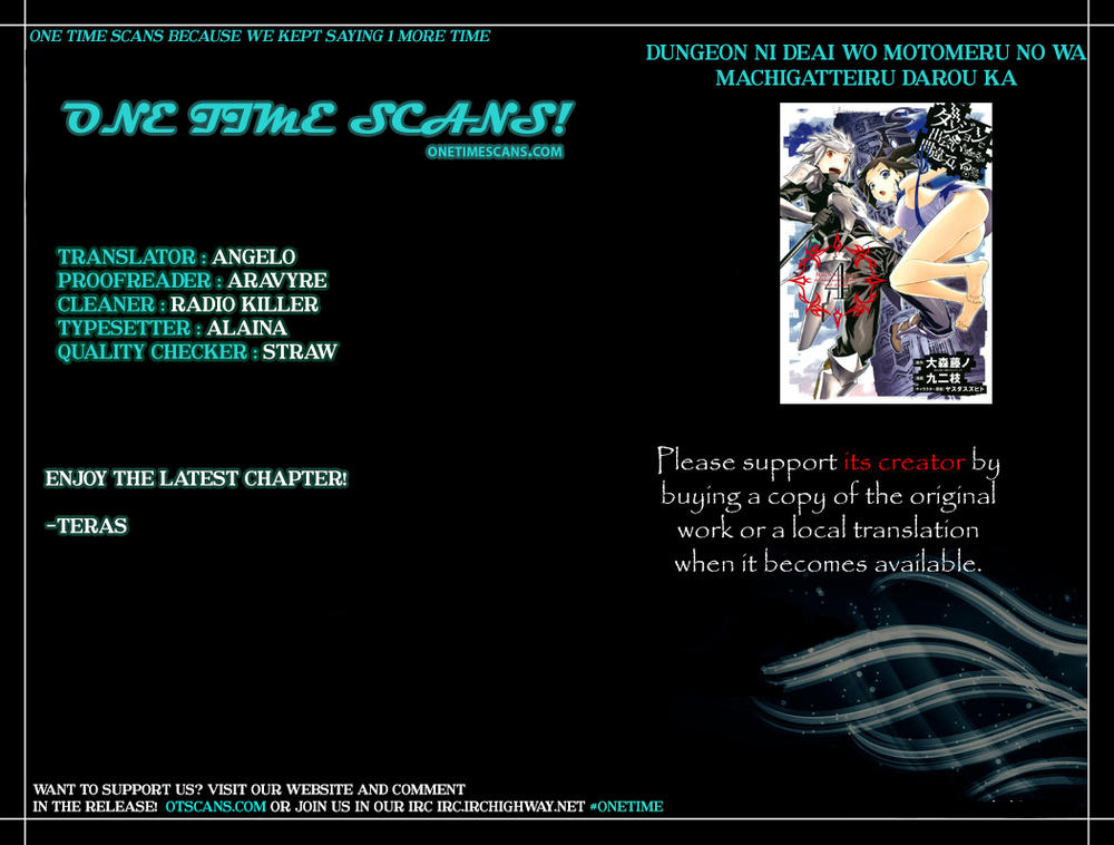 Dungeon Ni Deai O Motomeru No Wa Machigatte Iru Darou Ka Chap 54 - Next Chap 55