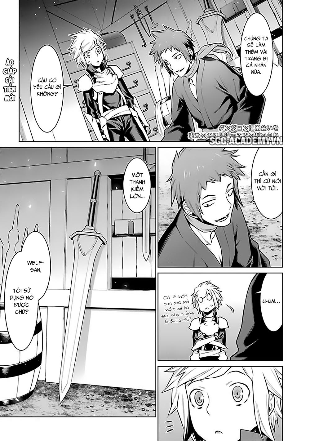 Dungeon Ni Deai O Motomeru No Wa Machigatte Iru Darou Ka Chap 55 - Next Chap 56