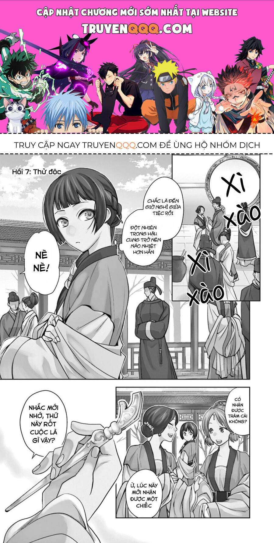 Dược Sư Tự Sự - Sổ Tay Giải Mã Bí Ẩn Chốn Hậu Cung Của Miêu Miêu Chap 7 - Next Chap 8