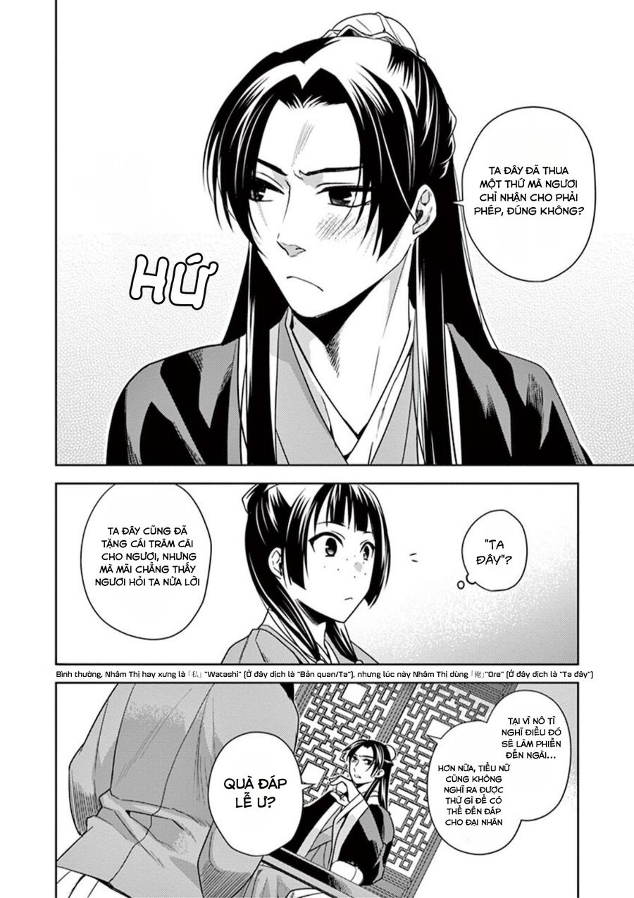 Dược Sư Tự Sự - Sổ Tay Giải Mã Bí Ẩn Chốn Hậu Cung Của Miêu Miêu Chap 9 - Next Chap 10