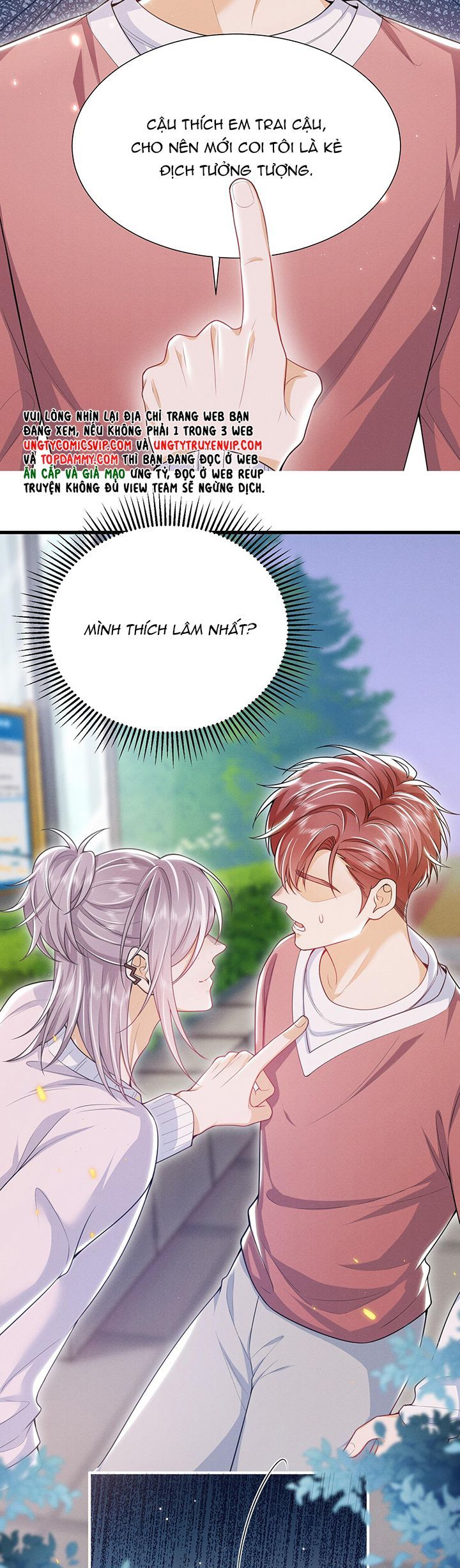 Em Trai Nhìn Tôi Với Ánh Mắt Ngày Càng Xấu Xa Chap 34 - Next Chap 35