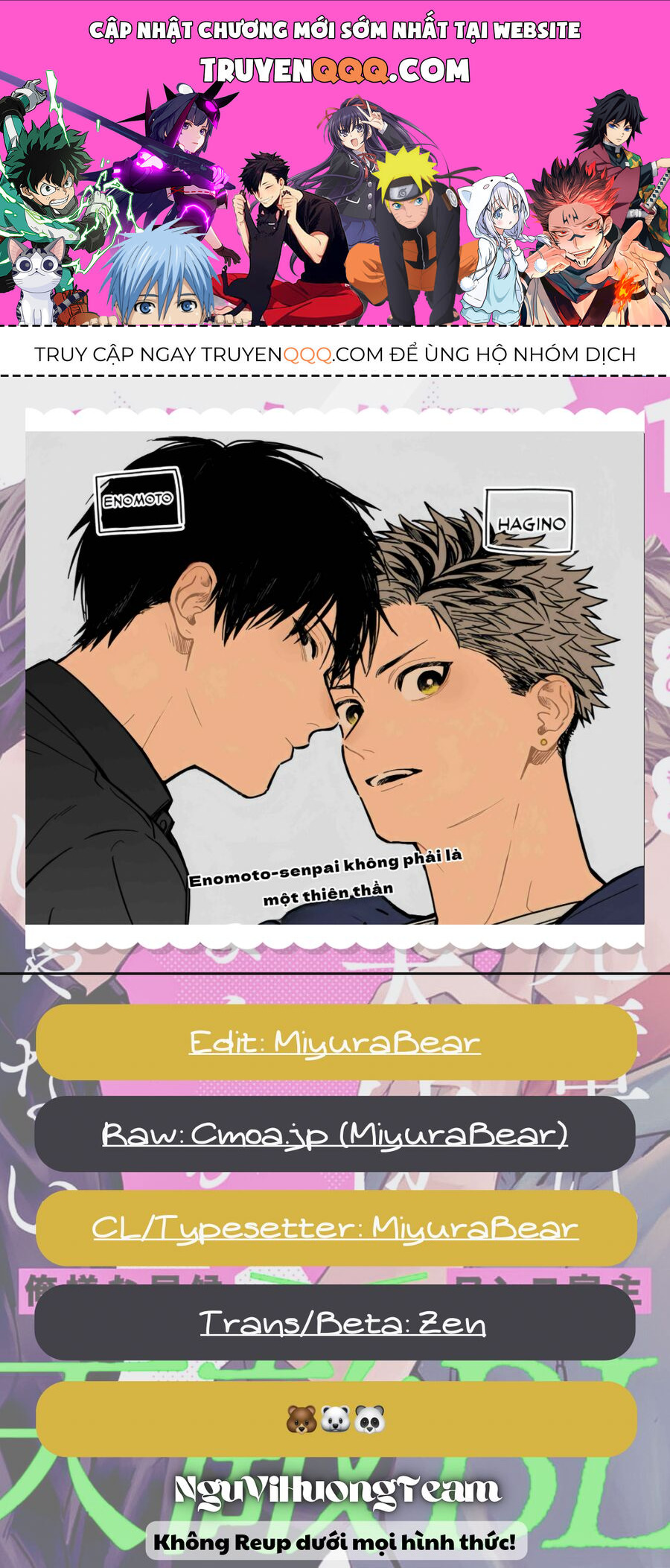 Enomoto-Senpai Không Phải Là Một Thiên Thần Chap 3 - Next Chap 4