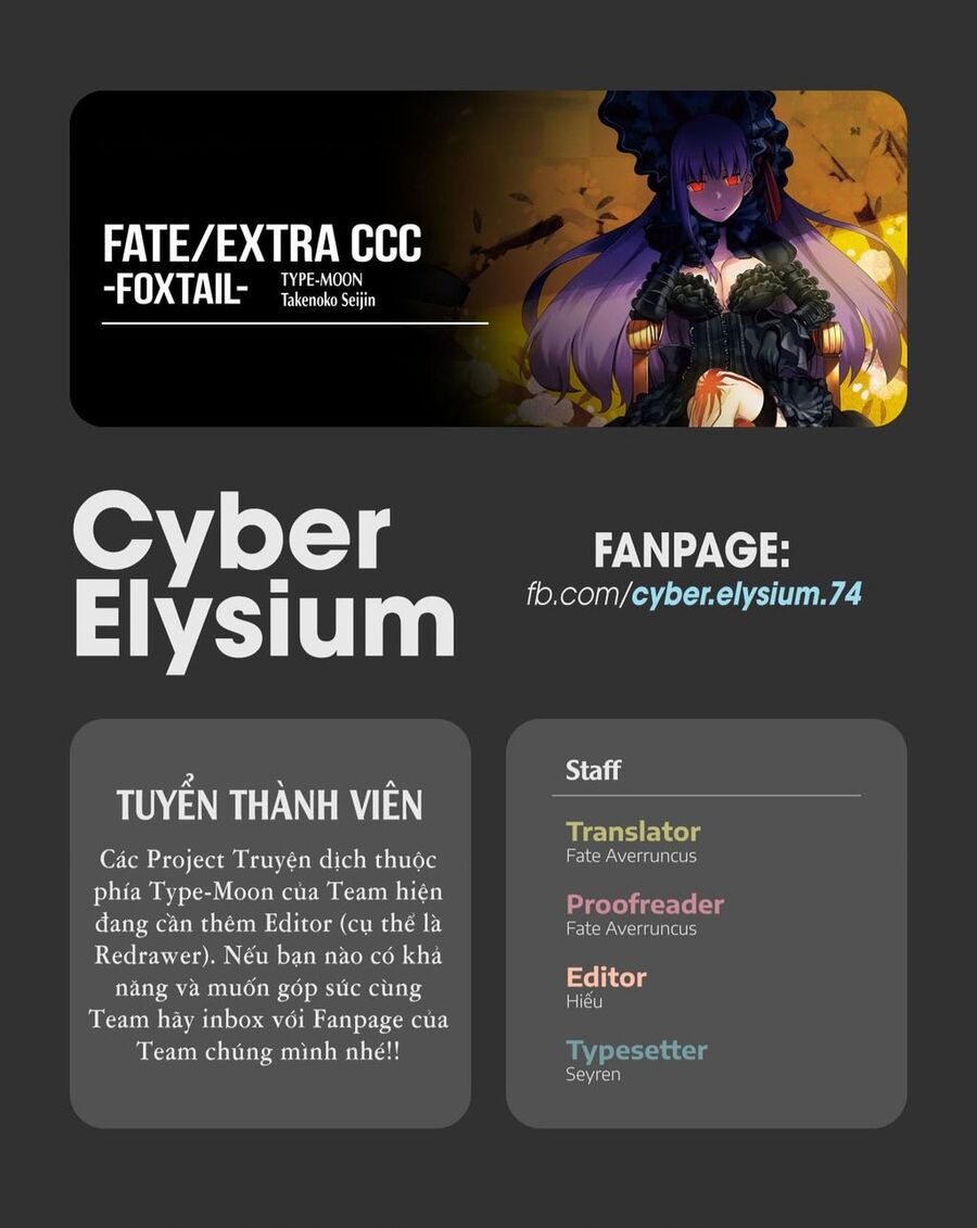 Fate/Extra Ccc Fox Tail Chap 26 - Next Chap 27