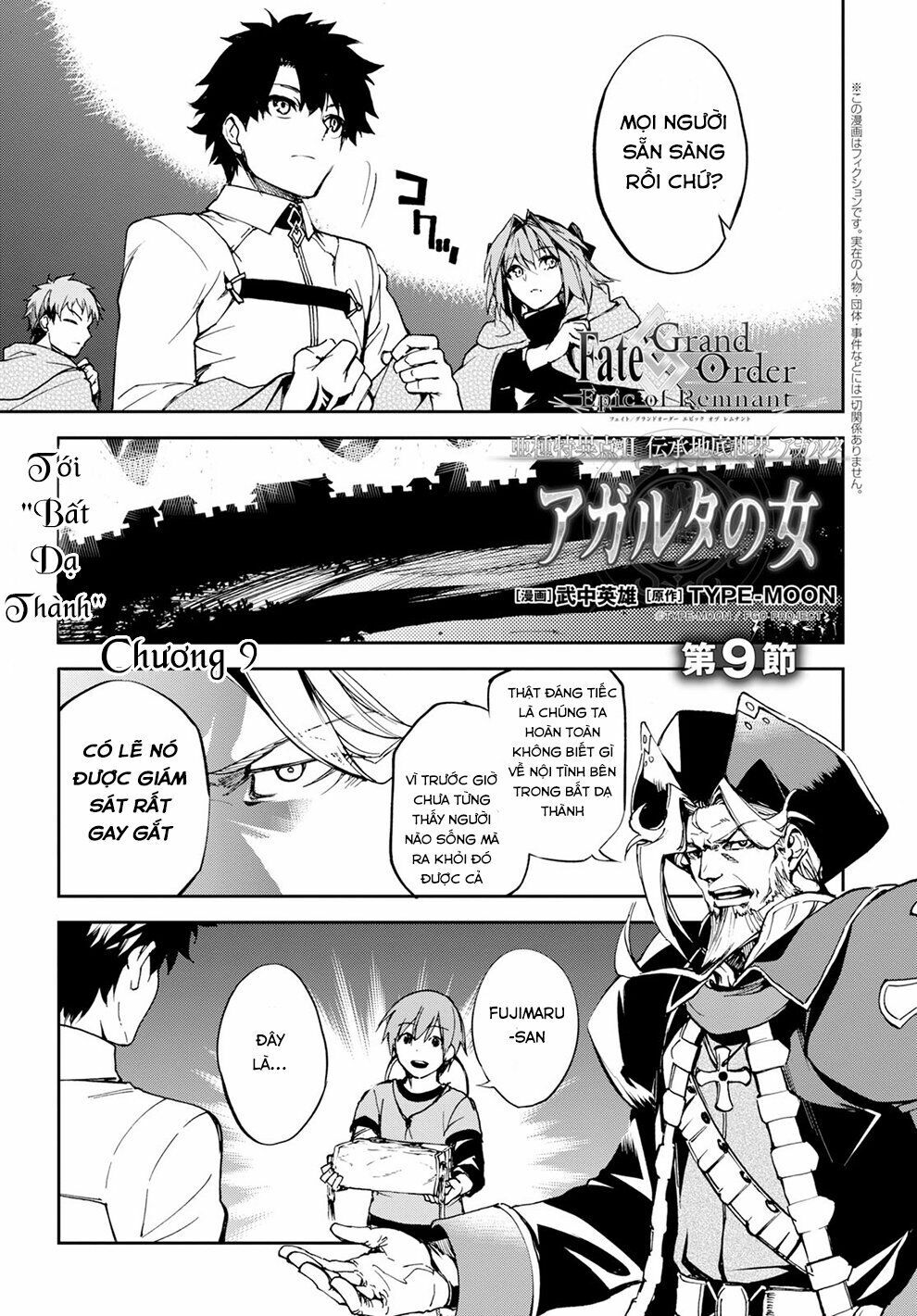 Fate/Grand Order: Epic Of Remnant - Agartha Chap 9 - Next Chap 10