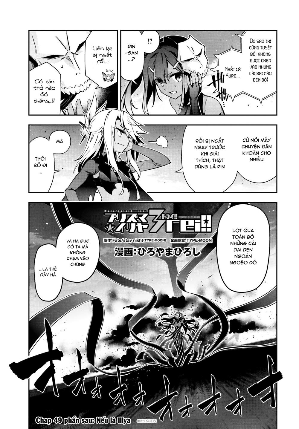 Fate/Kaleid Liner Prisma Illya Drei! Chap 492 - Next Chap 493