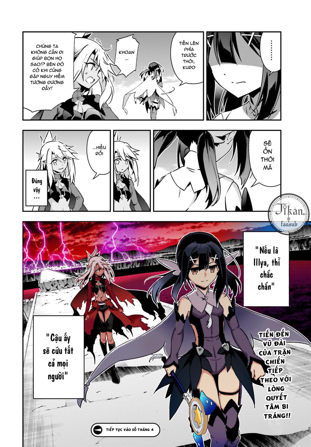 Fate/Kaleid Liner Prisma Illya Drei! Chap 492 - Next Chap 493