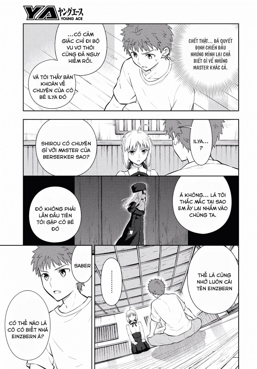 Fate/Stay Night Heaven's Feel Chap 13 - Next Chap 14