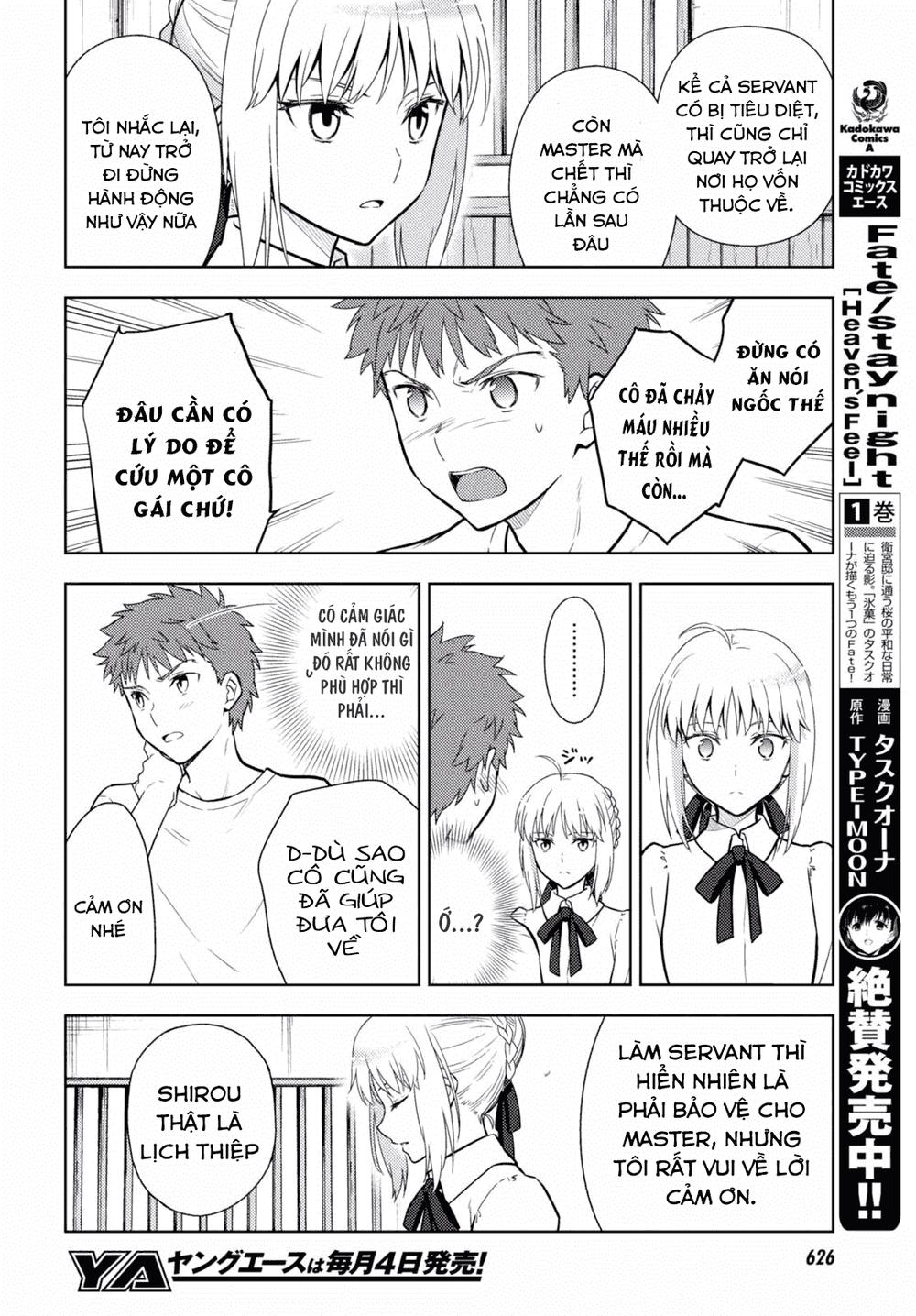 Fate/Stay Night Heaven's Feel Chap 13 - Next Chap 14