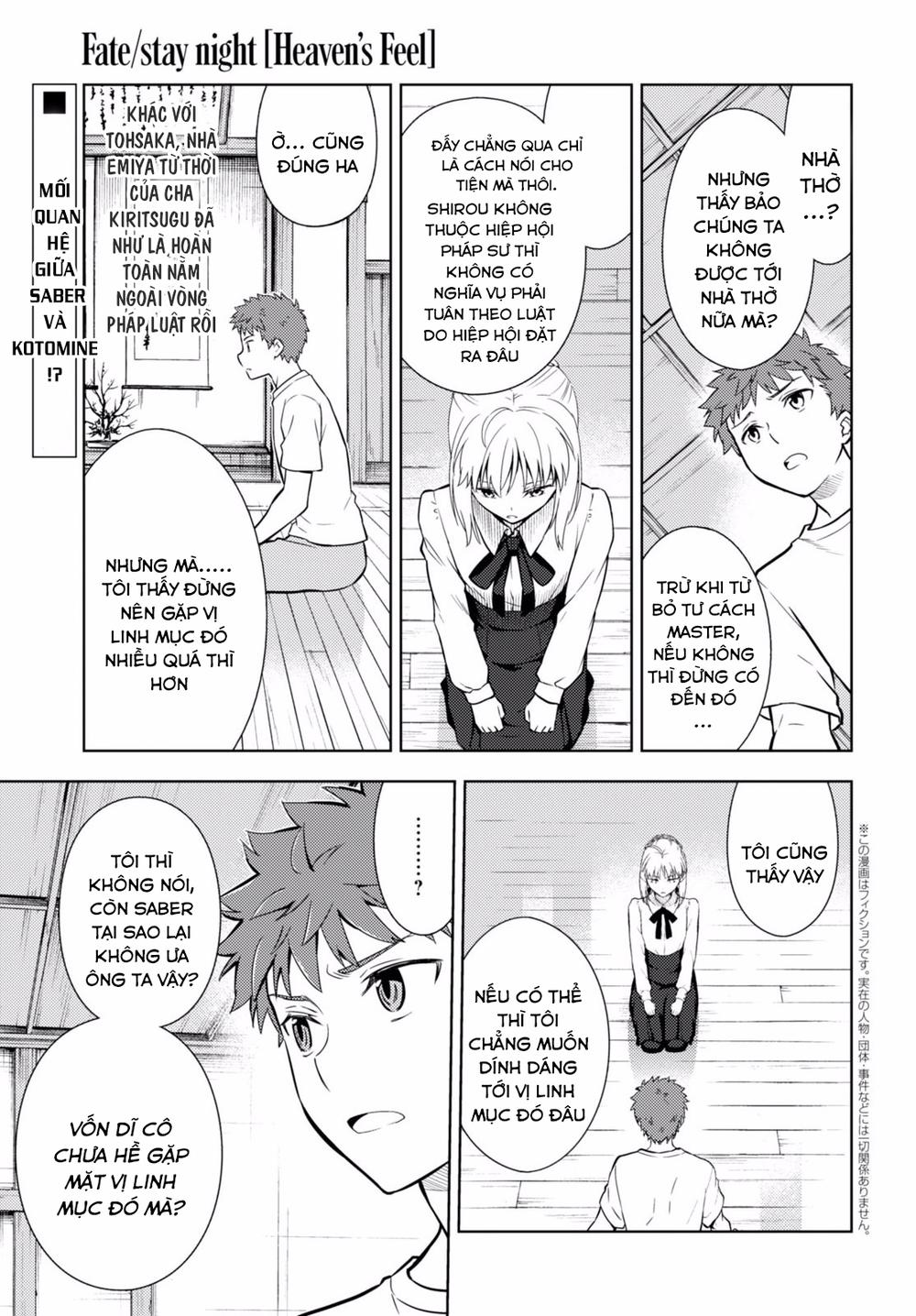 Fate/Stay Night Heaven's Feel Chap 14 - Next Chap 15