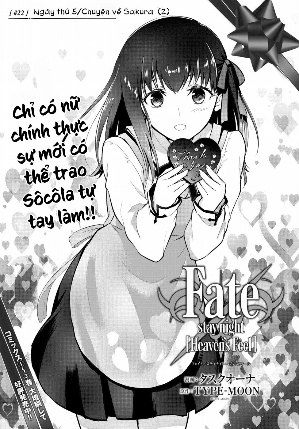Fate/Stay Night Heaven's Feel Chap 22 - Next Chap 23