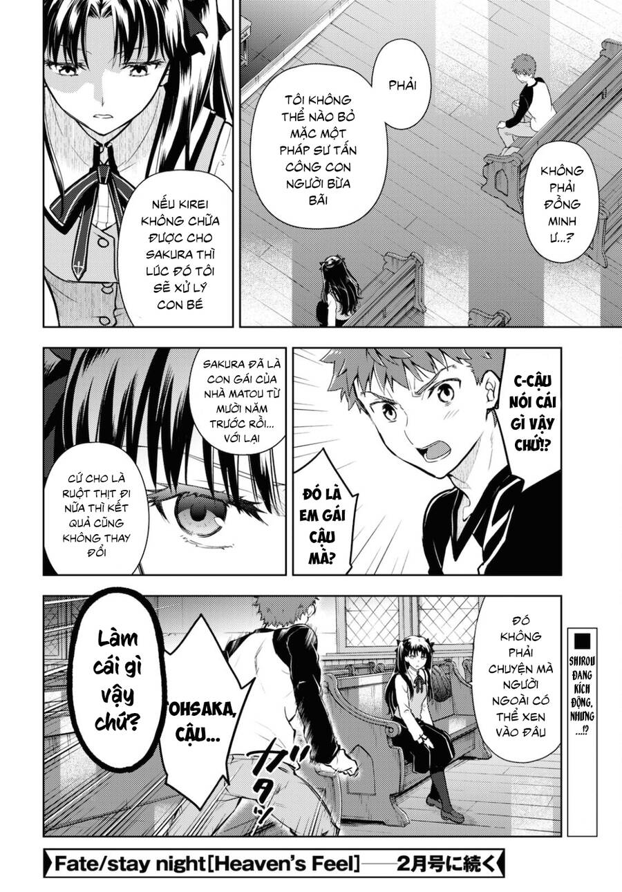 Fate/Stay Night Heaven's Feel Chap 72 - Next Chap 73