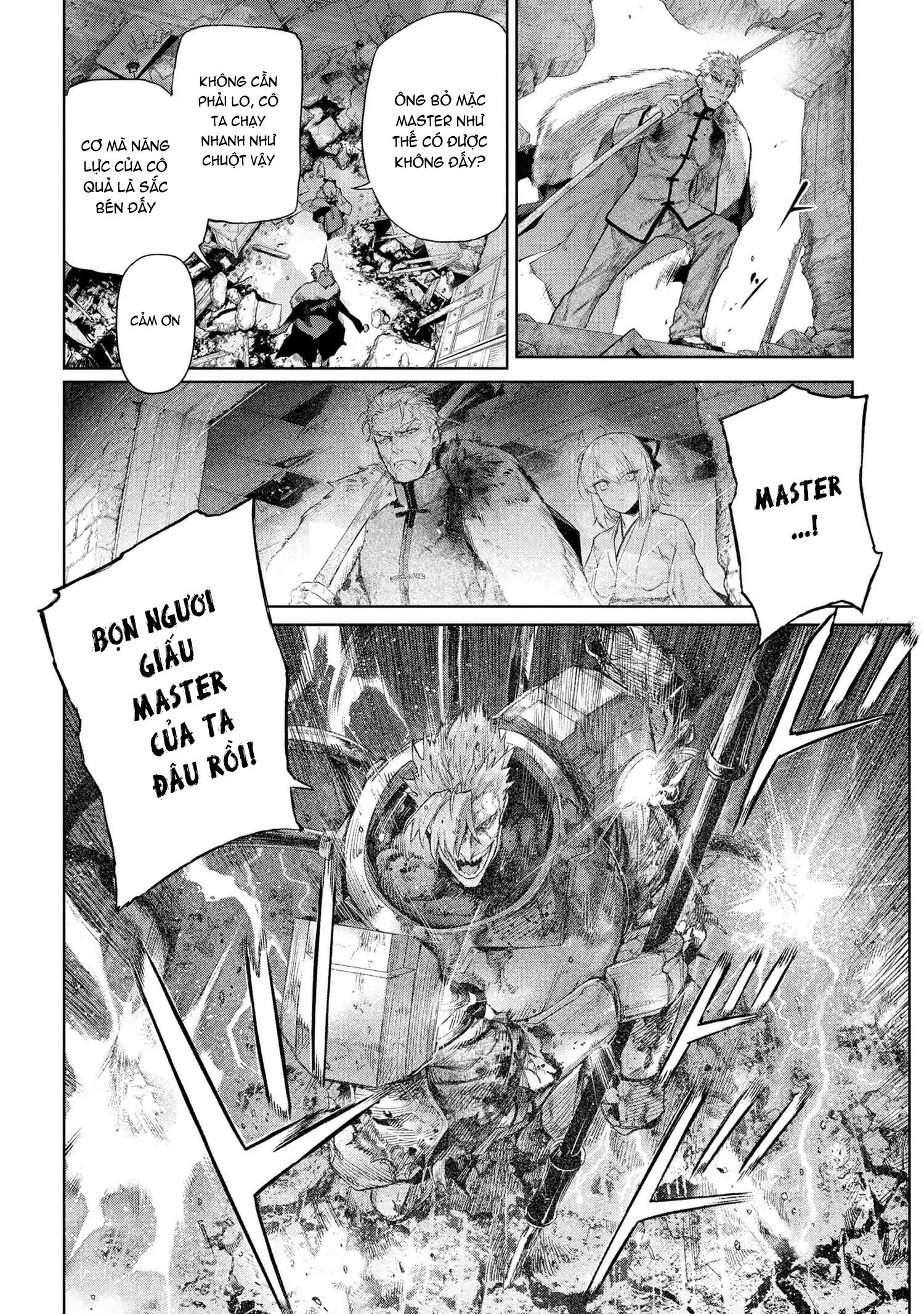 Fate/Type Redline - Truyền Kỳ Về Chén Thánh Đế Đô Chap 223 - Next Chap 224
