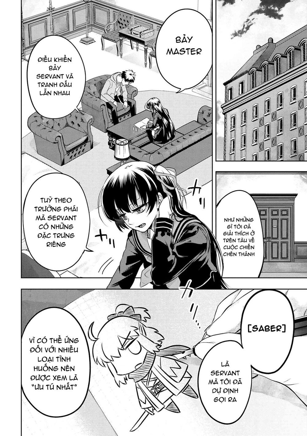 Fate/Type Redline - Truyền Kỳ Về Chén Thánh Đế Đô Chap 32 - Next Chap 33